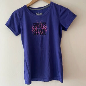 Nike Purple Dri-FIT Short Sleeve Tee